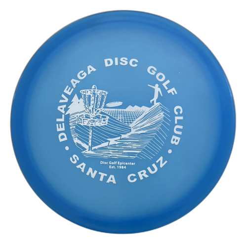 Alpine Spruce Delaveaga Disc Golf Club Stamp