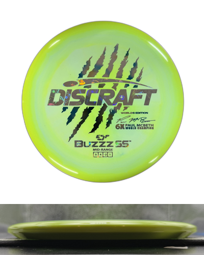 6 Claw Paul McBeth ESP Buzzz SS - Worlds Edition