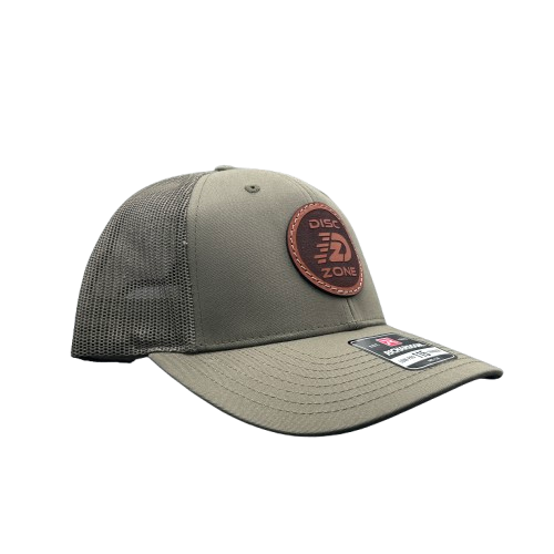 Disc Zone Leather Patch Hat