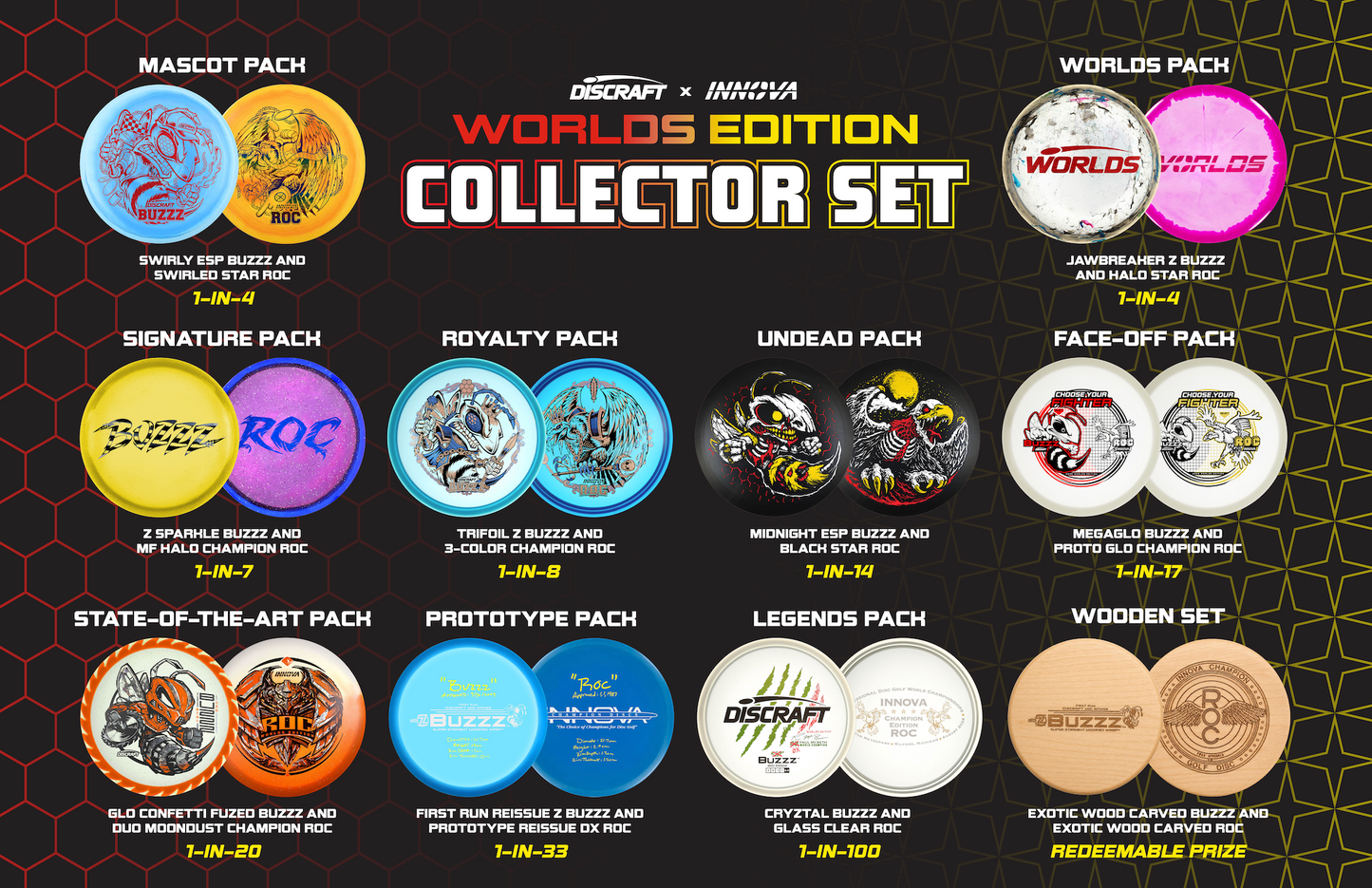 2026 Worlds Edition Collector Set - Innova x Discraft