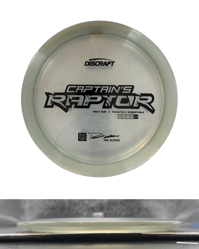 Pre-Owned Discraft First Run Captain's Raptor