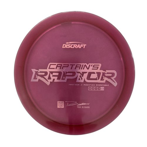 Pre-Owned Discraft First Run Captain's Raptor